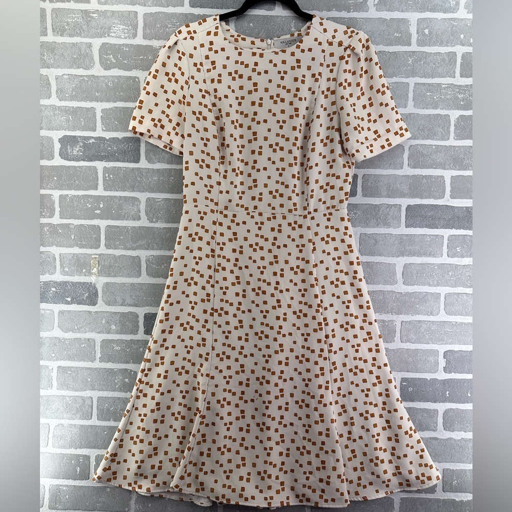 MM Lafleur Inez 1.0 dress mosaic print goldenrod/ivory, size 0‎
